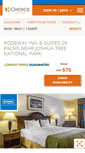 Mobile Screenshot of hotel29palms.com